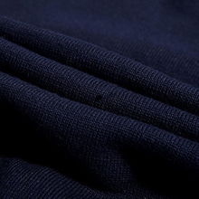 justyle清新藍調(diào)簡約英倫風條紋撞色男士寬擺深v領(lǐng)開衫針織衫 61123052 藏藍產(chǎn)品圖片4素材 it168圖片大全