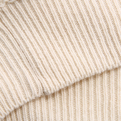 HUGO BOSS/雨果波士男針織衫-男士黑牌米白色毛衫 材質(zhì):63羊毛21桑16山羊絨 斷碼